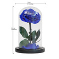 Load image into Gallery viewer, Dark Blue Preserved Rose – A Symbol of Mystery and Loyalty
