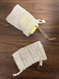 Load image into Gallery viewer, Natural Ramie, Cotton, and Jute Foam Bag
