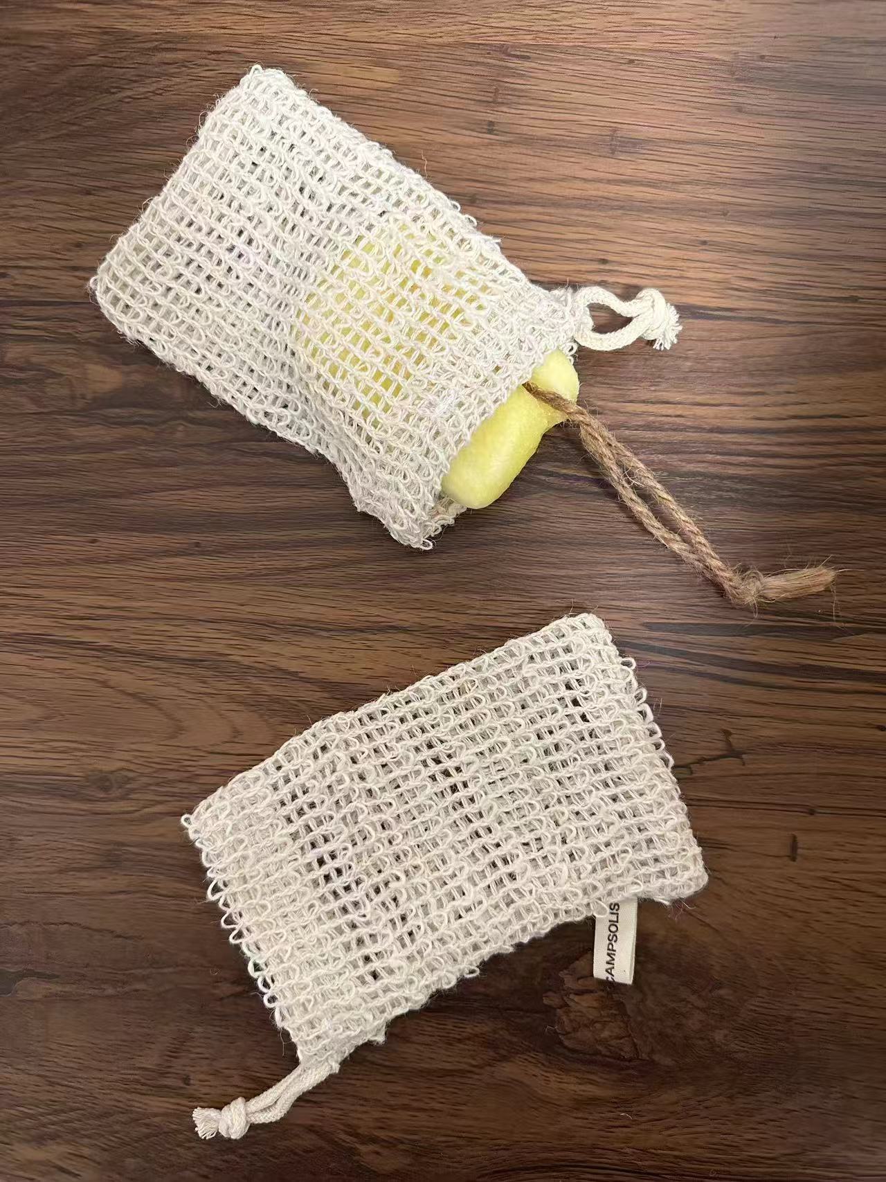 Natural Ramie, Cotton, and Jute Foam Bag