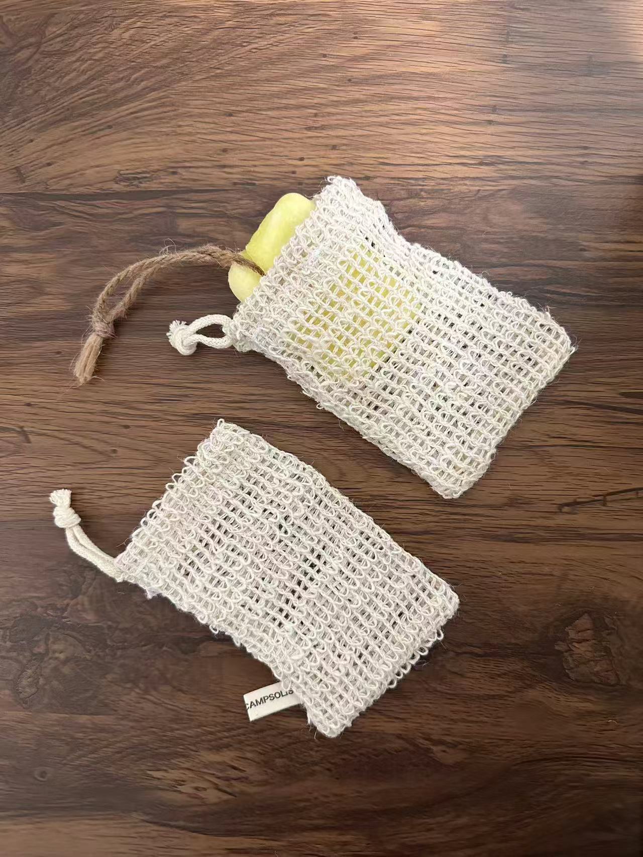 Natural Ramie, Cotton, and Jute Foam Bag